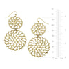 Susan Shaw Gold Filigree Earrings