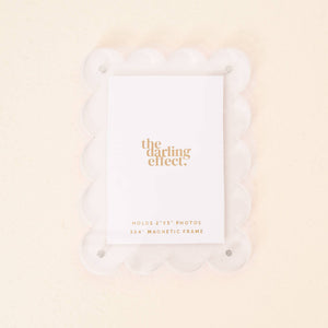 Mini Acrylic Picture Frame Magnet - Clear