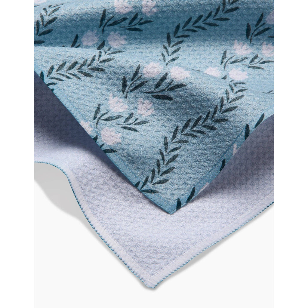 Geometry Tea Towel - Vintage Floral Stripe