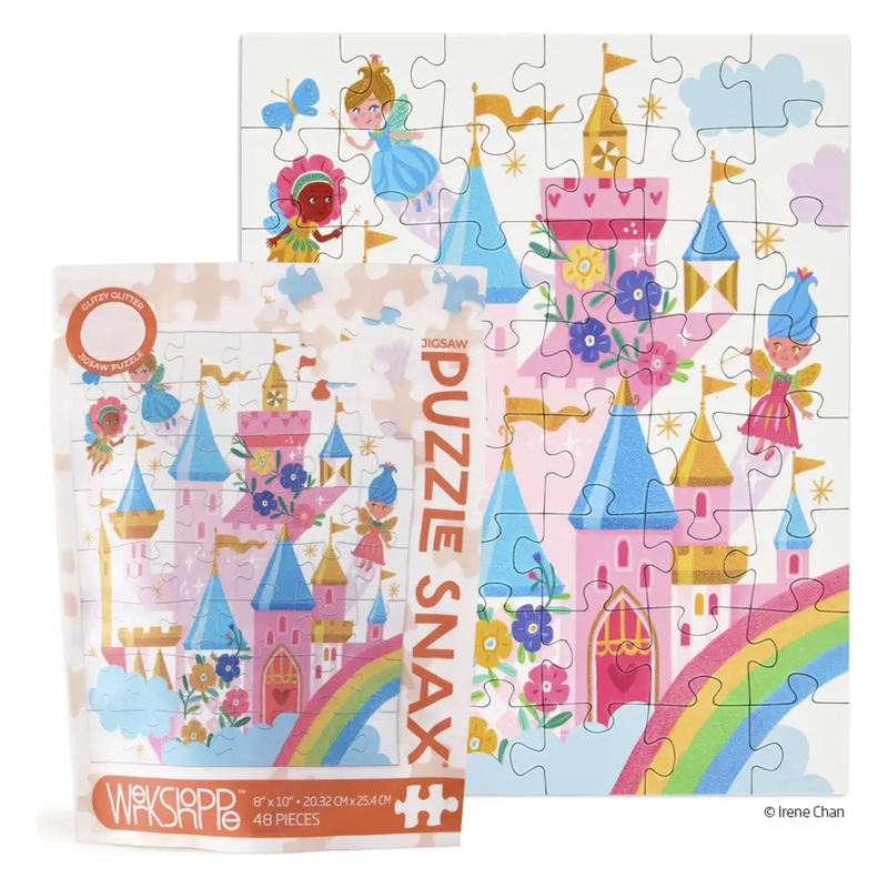 Fairy Castle - 48 Piece Puzzle Snax