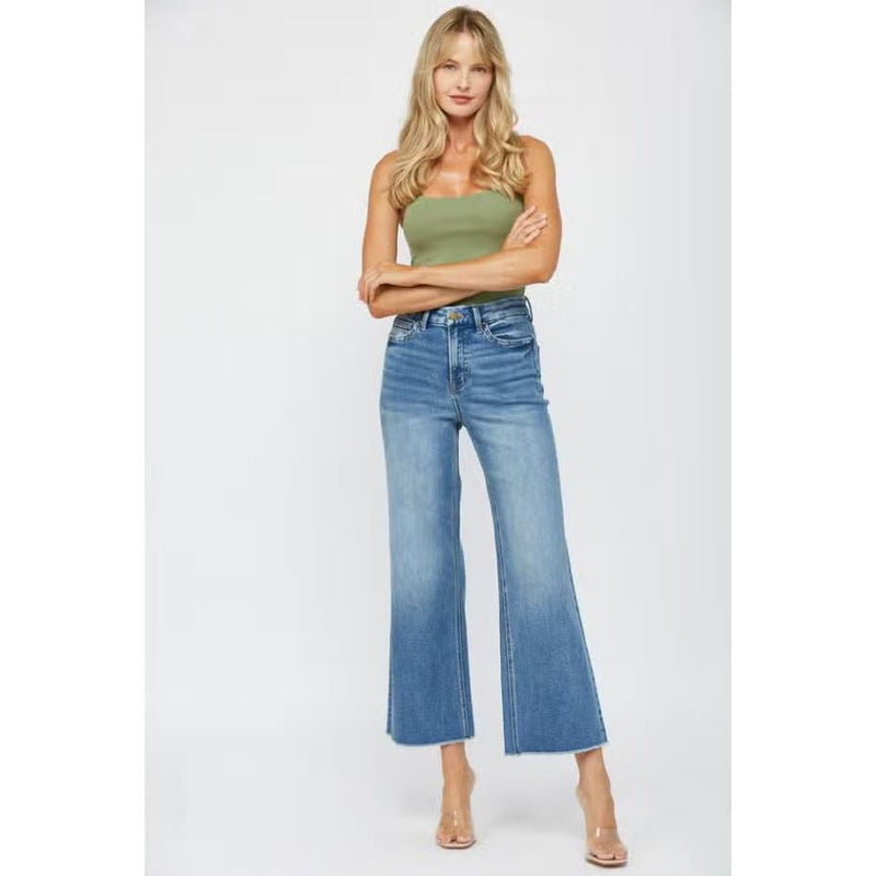 Festival Stretch Super High-Rise Wide Leg Jean