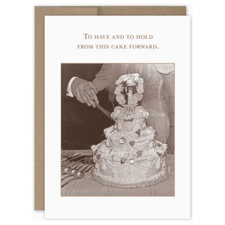 This Cake Forward Wedding Card