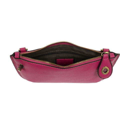 Joy Crossbody Wristlet - Fuschia
