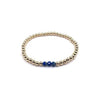 Gemma Bracelet in Royal Blue - Gold