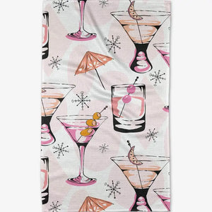 Geometry Tea Towel - Cocktail Hour