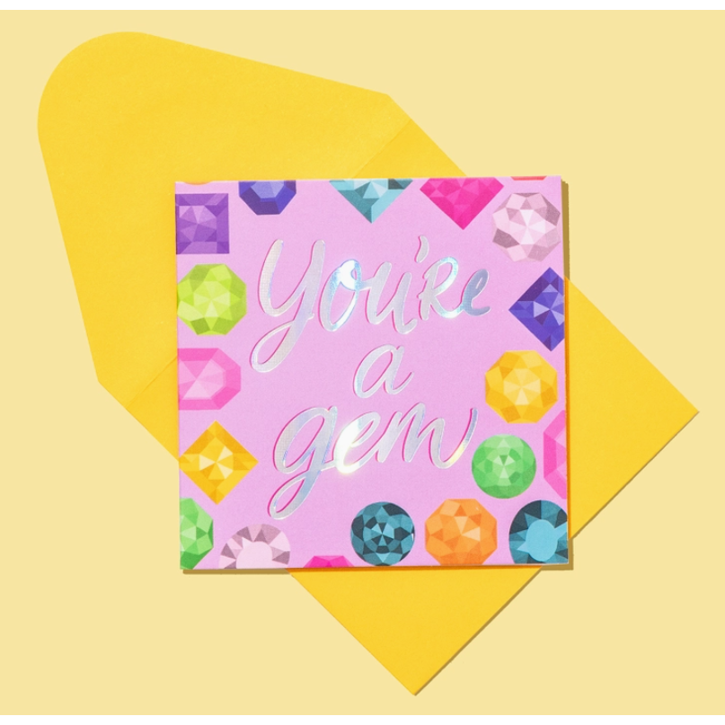 Gift Enclosure Card - "You're A Gem"