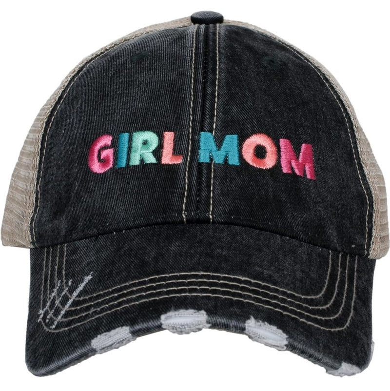 Girl Mom Multicolored Trucker Hat