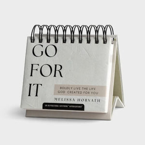 Melissa Horvath - Go For It: Boldly Live the Life God Created for You - Perpetual Calendar