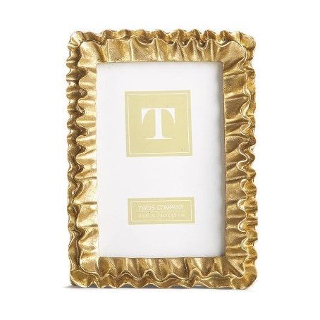 Gold Ruffle Photo Frame - 4