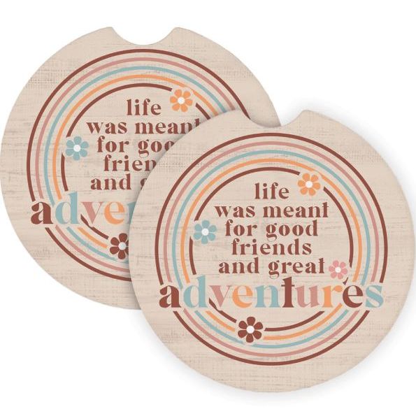 Good Friends Adventures - Car Coasters