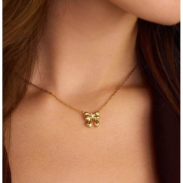 gorjana Bow Necklace