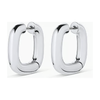 gorjana Charlie Hoops - Silver