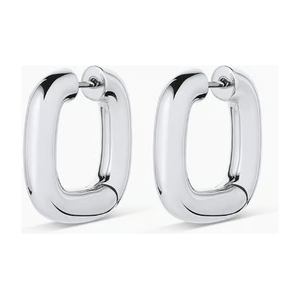 gorjana Charlie Hoops - Silver