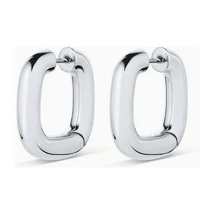 gorjana Charlie Hoops - Silver