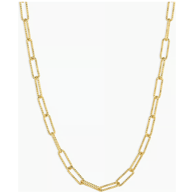 gorjana Crew Link Necklace - Gold
