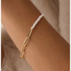 gorjana Florence Pearl Chain Bracelet