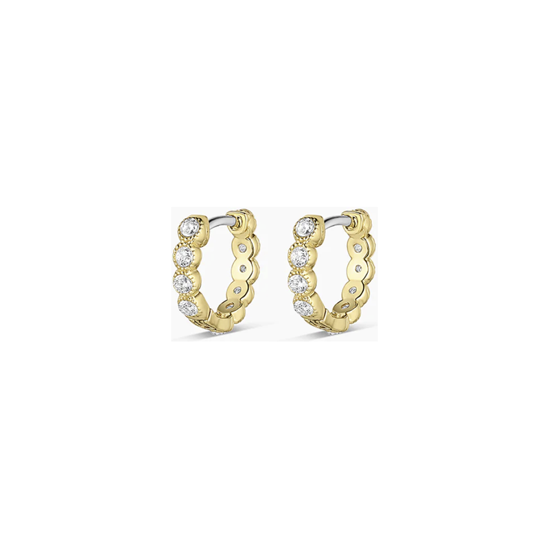 dainty gold huggies