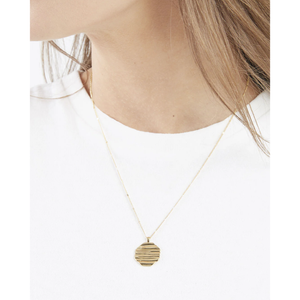 gorjana Sunset Coin Necklace