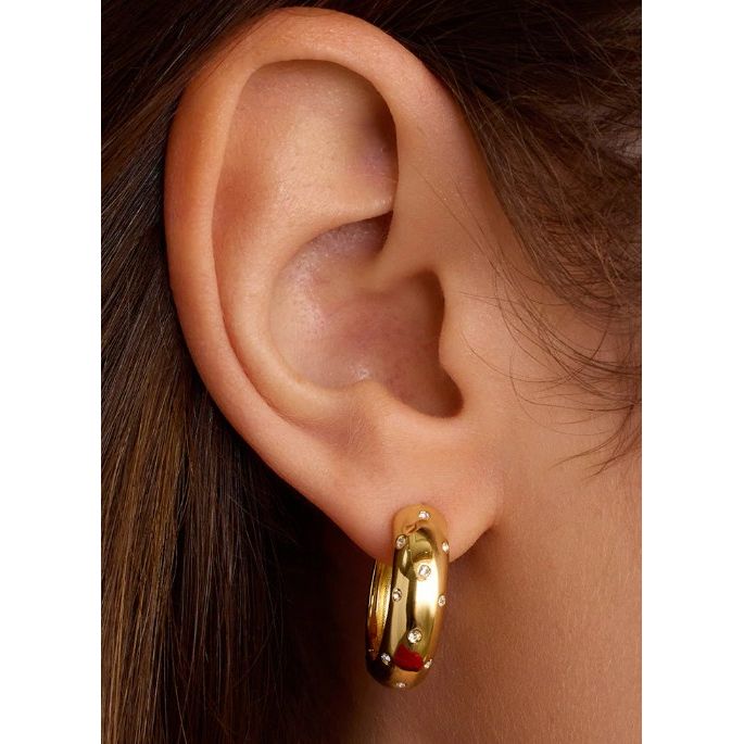 gorjana Noel Shimmer Hoops