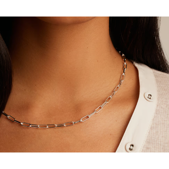 gorjana Parker Necklace - Silver