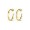gold hoop earrings