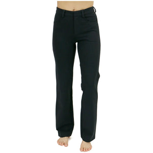 Grace and Lace Fab-Fit Work Pant - Straight Leg - Black