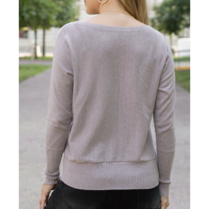 Grace and Lace Cozy & Classic Sweater - Almondine
