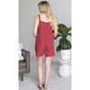 Grace and Lace Easy Breezy Romper - Hibiscus