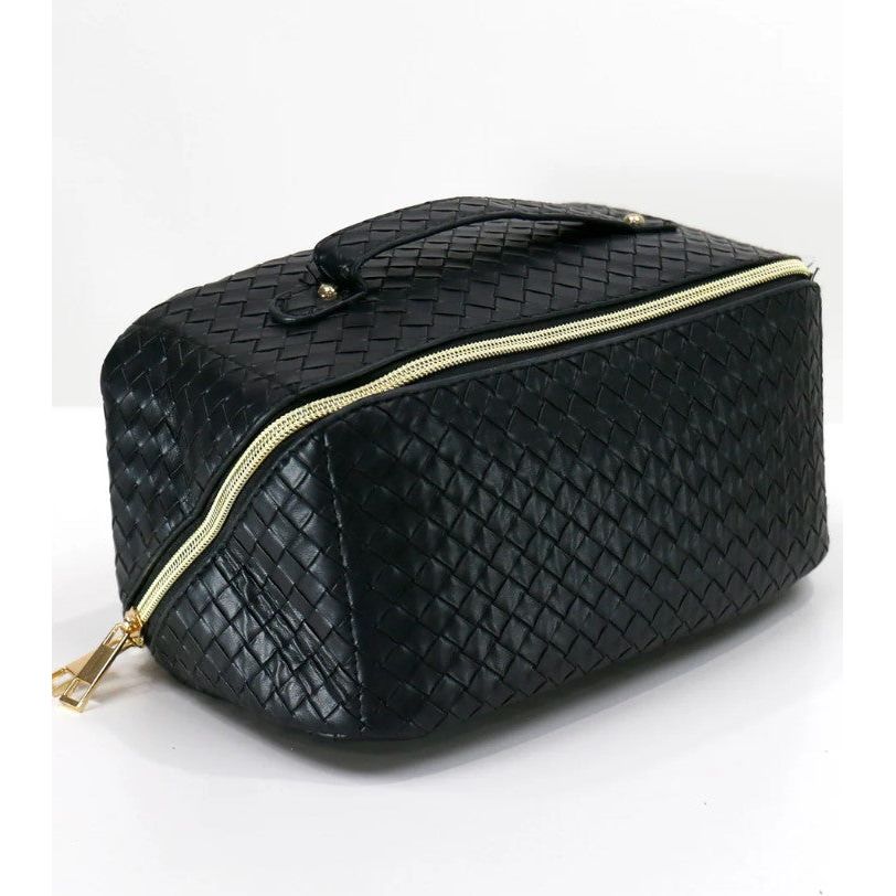 Grace and Lace Make Up Bag - Black