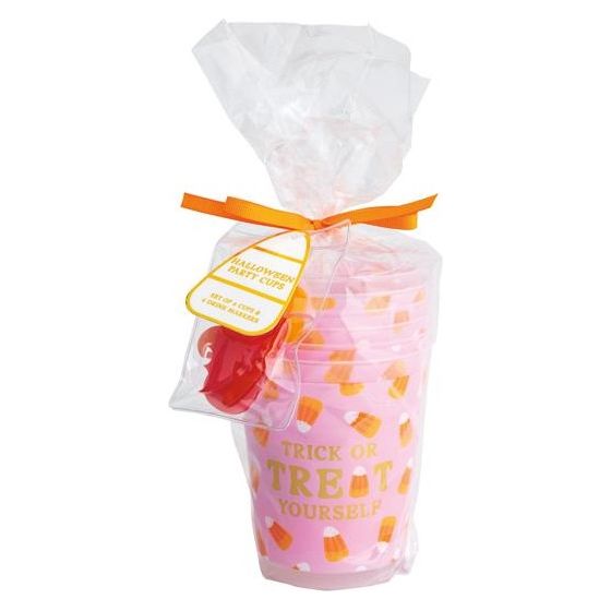 Halloween Party Cup Set - Candy Corn