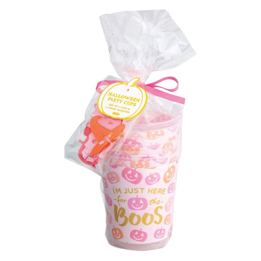 Halloween Party Cup Set - Jack O Lantern