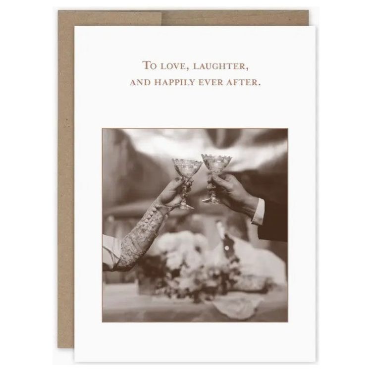 Happily Ever After Wedding Card
