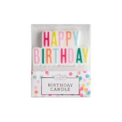 Happy Birthday Candle - Hand Painted