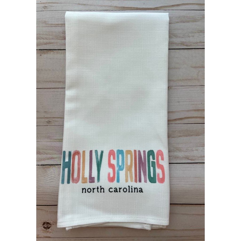 Happy Tones Tea Towel - Holly Springs