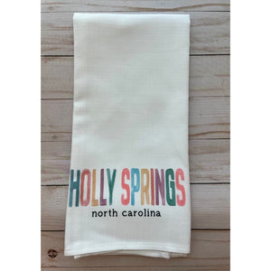 Happy Tones Tea Towel - Holly Springs