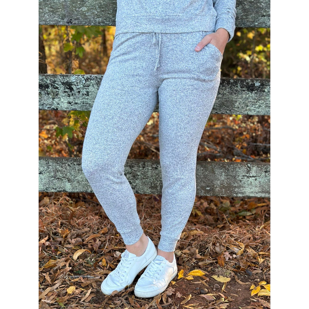 Lori Lounge Jogger Pants - Grey