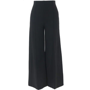 Jenn High Rise Ponte Flared Pants - Black