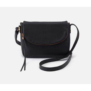 Hobo Fern Messenger Crossbody - Black