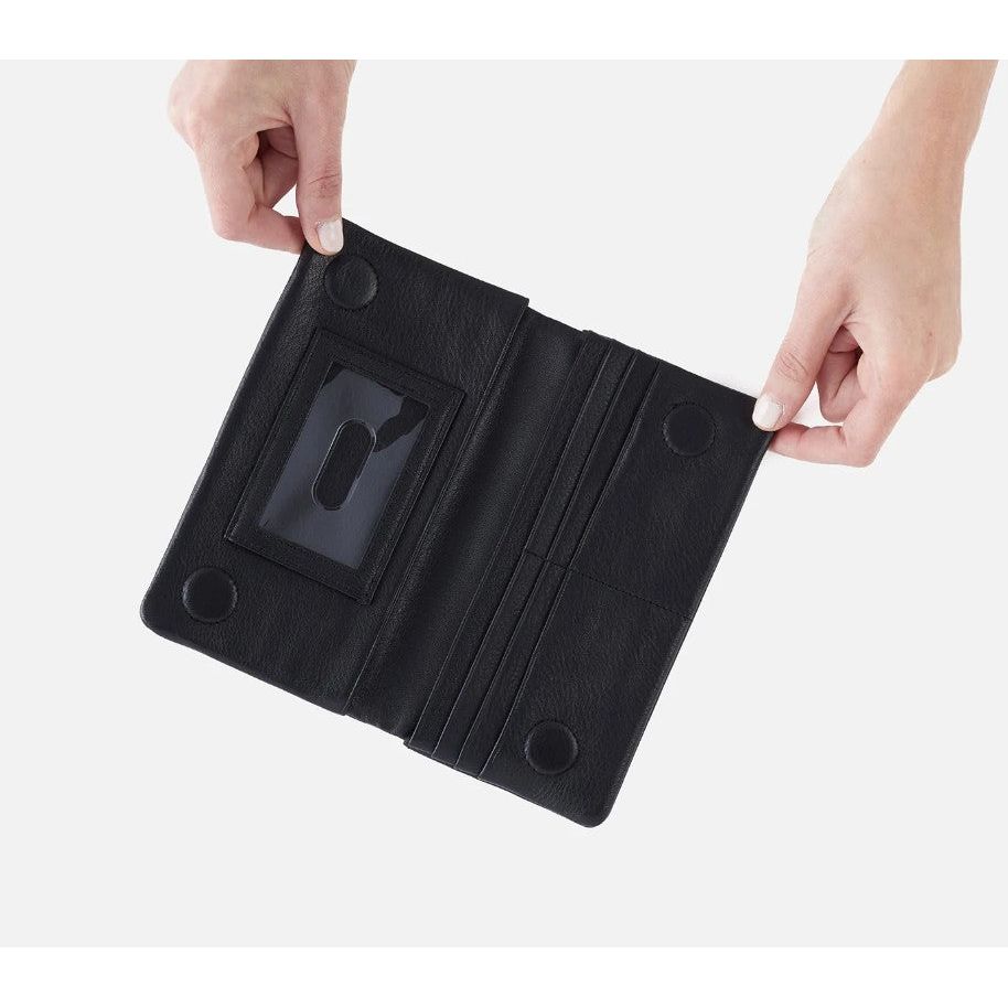 Hobo Lumen Continental Wallet - Black