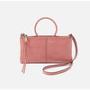 Hobo Sable Crossbody Polished Leather - Rose