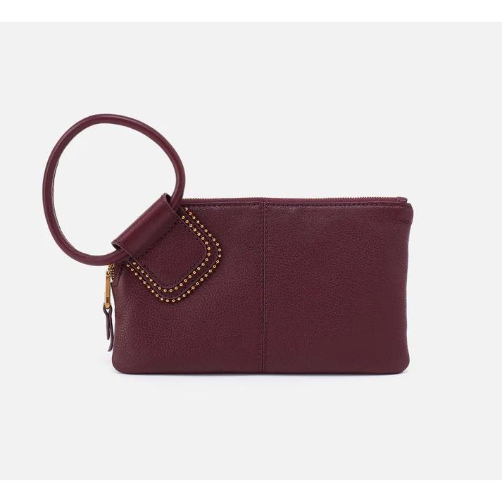 HOBO Sable Wristlet - Mulberry Glaze