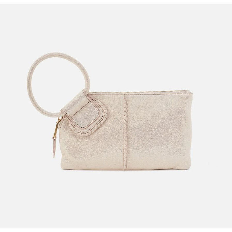 Hobo Sable Wristlet - Sand Shimmer
