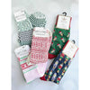 Holiday Gallery Textured Crew Sock - Spruce Multi