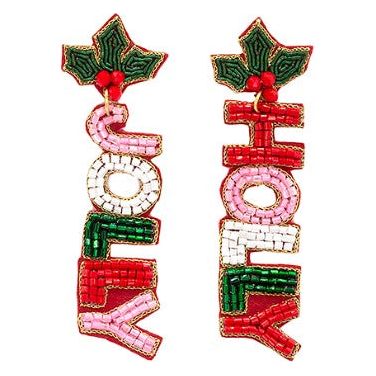 Holly Jolly Drop Earrings