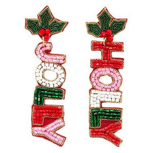 Holly Jolly Drop Earrings