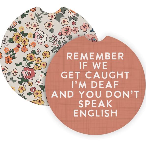 If We Get Caught - Car Coasters