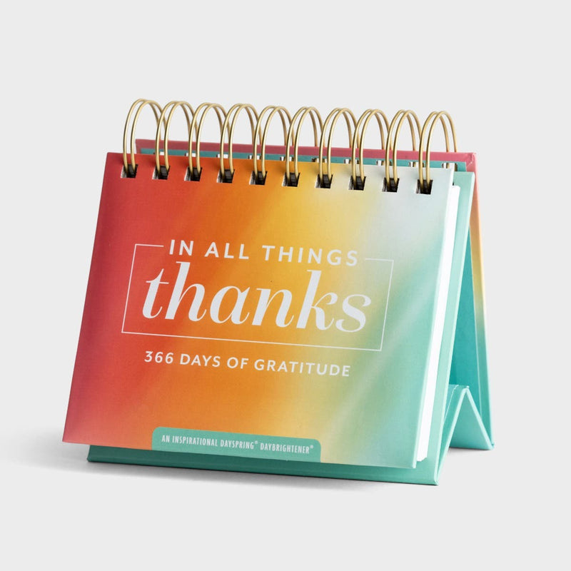 In All Things Thanks - 366 Days of Gratitude - Perpetual Calendar
