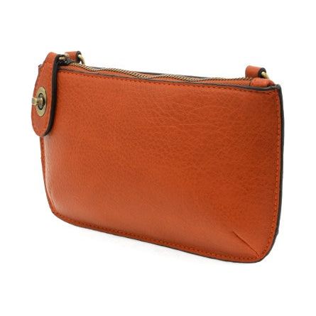 Joy Crossbody Wristlet - Burnt Orange