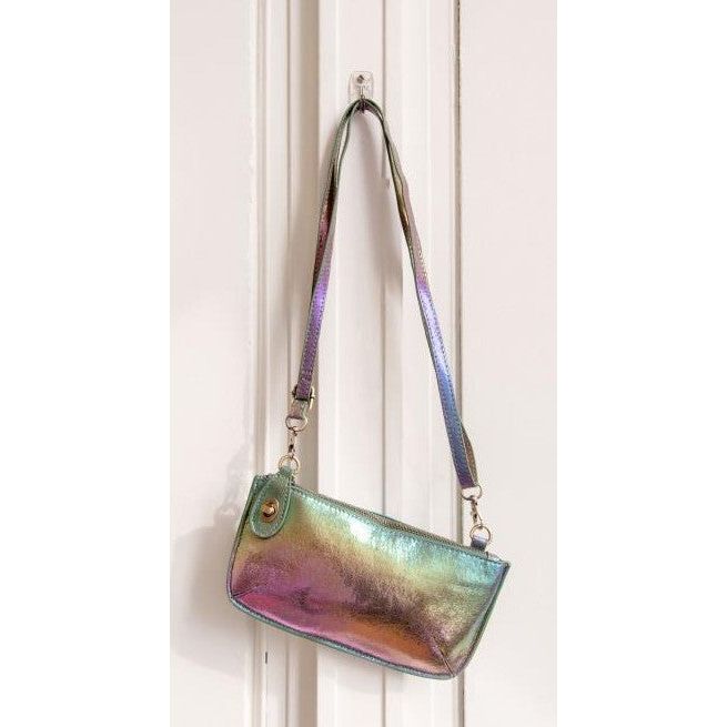 Joy Crossbody Wristlet - Multi Holographic