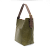 Roanoke Classic Hobo Handbag - Olive Brine/Coffee